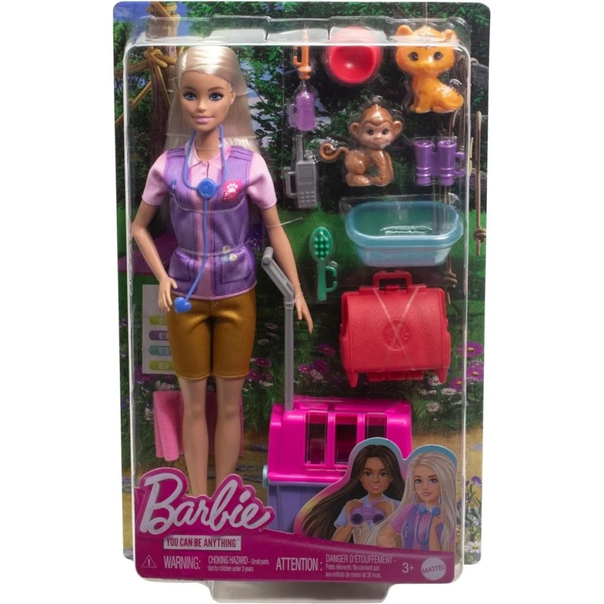 Barbie - Careers - New Animal Rescue & Recover Playset