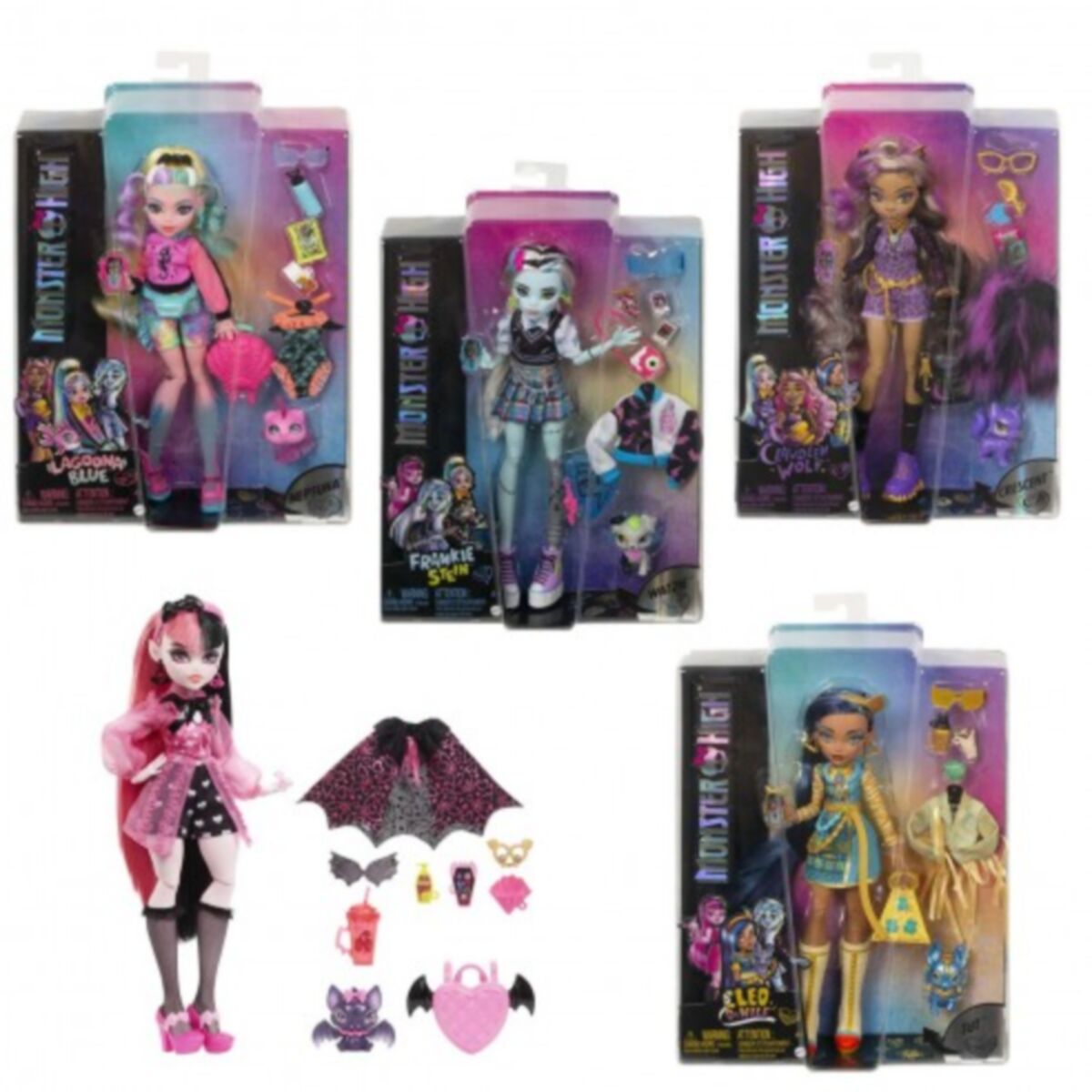 Monster High Mh Core Dolls Assortment (4) [::] Let's Play Games NZ