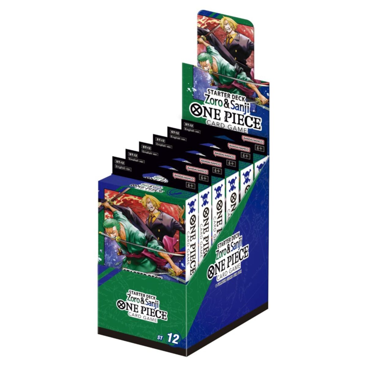 One Piece Card Game: Starter Deck Display  Zoro & Sanji [ST-12] [::] Let's  Play Games NZ