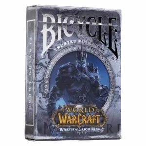 Bicycle World of Warcraft Wrath Of The Lich King Playing Cards width=