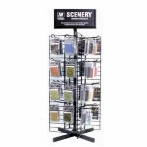 Vallejo Paint Stands - Paint display and work station with vertical storage  50 x 37 cm