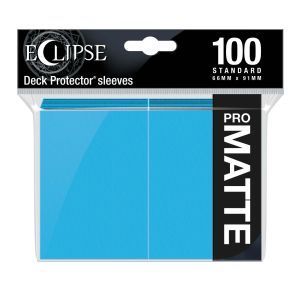Ultra Pro: Eclipse Matte Standard Sleeves 100 pack Sky Blue