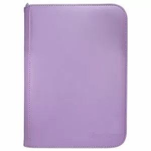 Ultra Pro: UP15894 Vivid 4-Pocket Zippered PRO-Binder: Purple