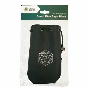 LPG Dice Bag - Small Black