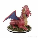 D&amp;D Icons of the Realms: 50th Anniversary - Classic Red Dragon Boxed Miniature
