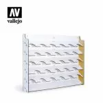 Vallejo Accessories - Wooden Wall Mounted Paint Display