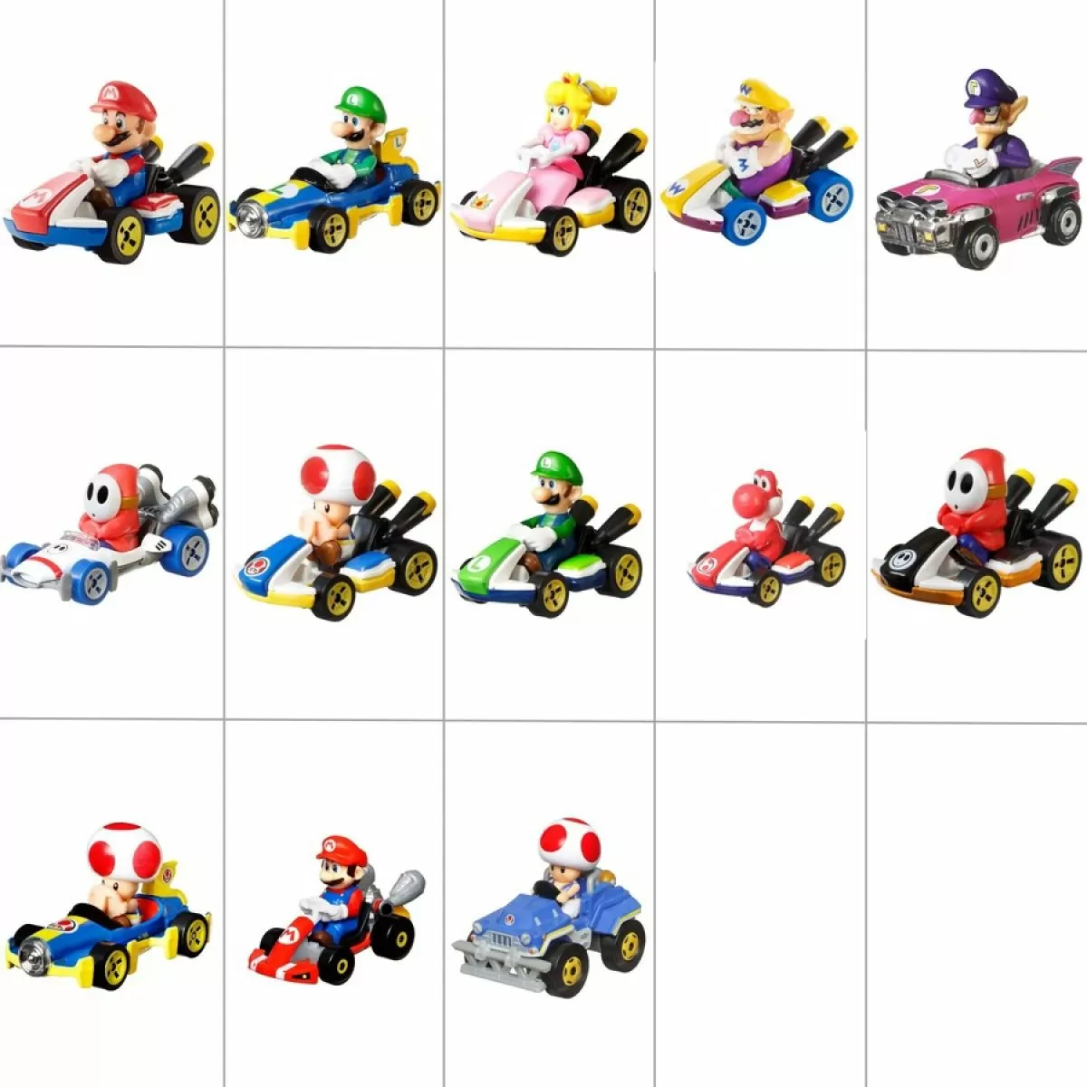 Hot Wheels Mario Kart Replica Diecast Assortment Let s Play Games NZ